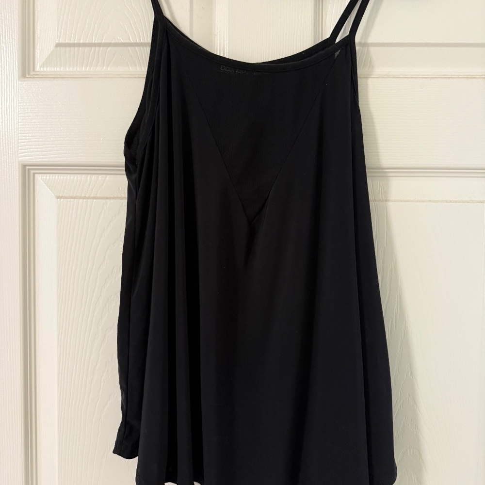 Boohoo little black going out top